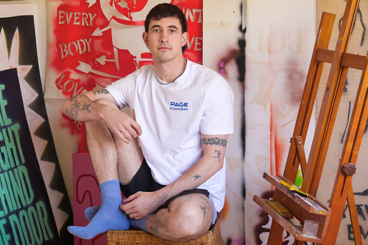 PAGE & Comicblues (white)