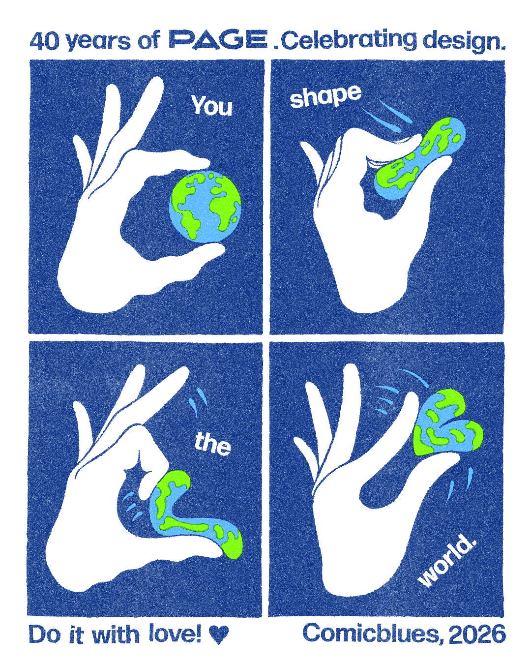 PAGE & Comicblues (navy)